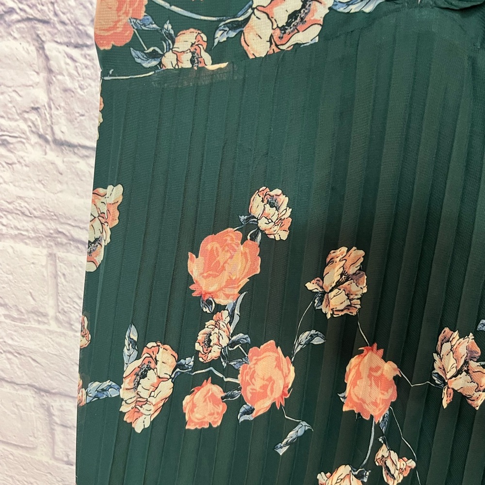 Lulu's Green Floral Maxi Dress - Picture 8 of 8